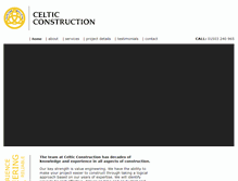 Tablet Screenshot of celticconstruction.org